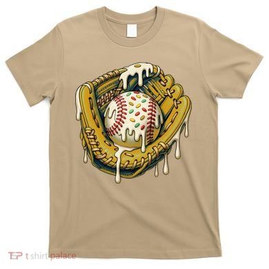 Baseball Drip For Ice Cream Drip Respect The Drip T-Shirt