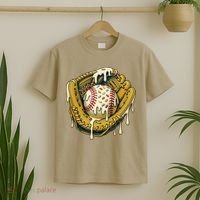 Baseball Drip For Ice Cream Drip Respect The Drip T-Shirt thumb 2