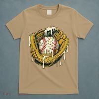 Baseball Drip For Ice Cream Drip Respect The Drip T-Shirt thumb 5