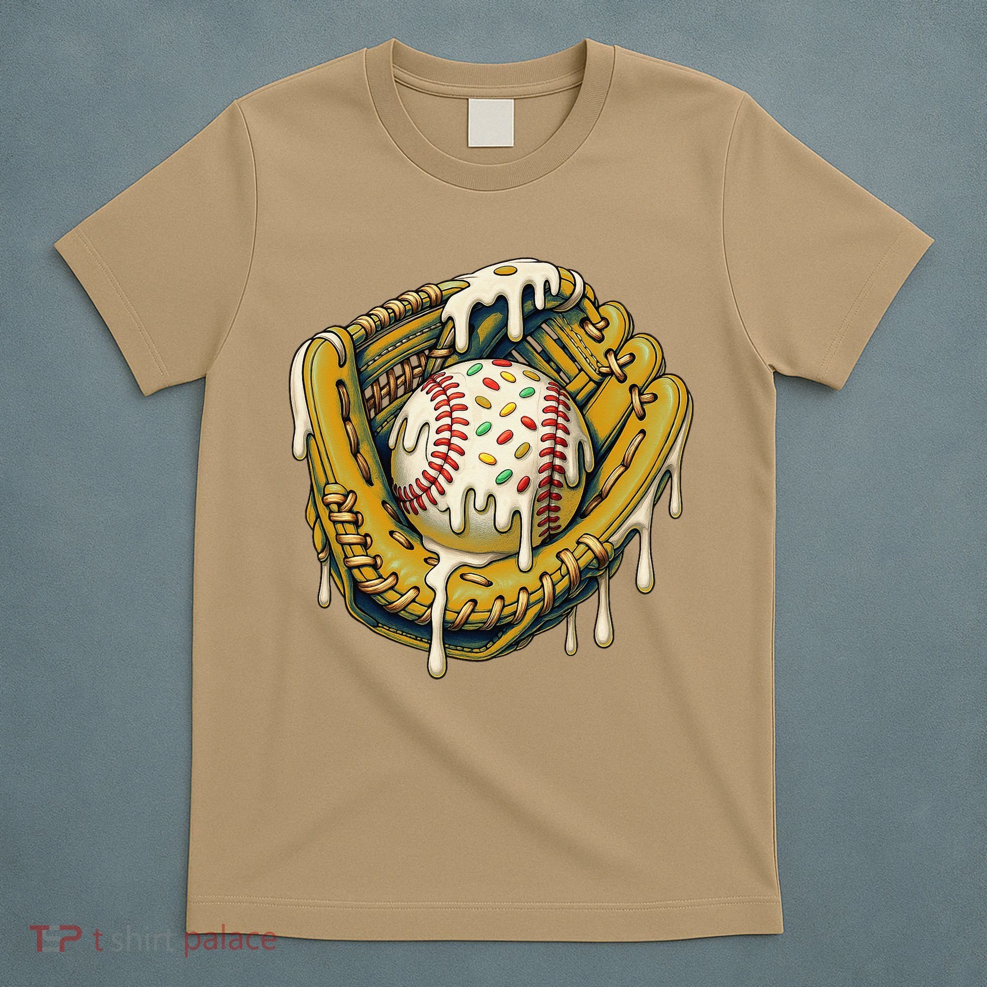 Baseball Drip For Ice Cream Drip Respect The Drip T-Shirt