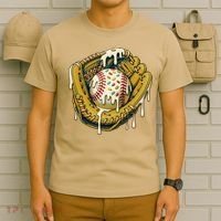 Baseball Drip For Ice Cream Drip Respect The Drip T-Shirt thumb 6