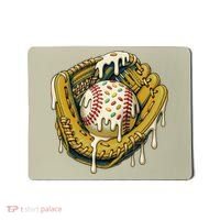Baseball Drip For Ice Cream Drip Respect The Drip Mousepad thumb 0