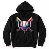 Baseball Drip For Ice Cream Respect The Drip Hoodie thumb 0