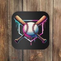 Baseball Drip For Ice Cream Respect The Drip Coaster thumb 0