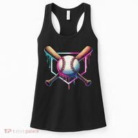 Baseball Drip For Ice Cream Respect The Drip Women's Tank Top thumb 0