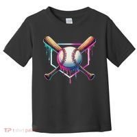 Baseball Drip For Ice Cream Respect The Drip Toddler T-Shirt thumb 0