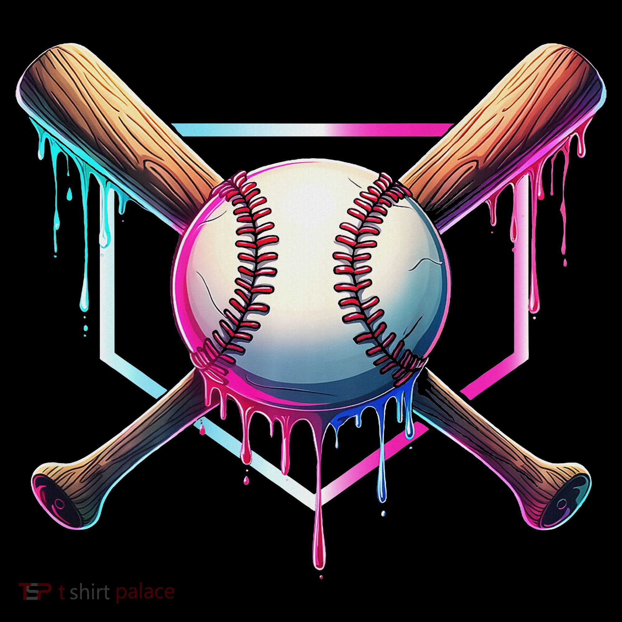 Baseball Drip For Ice Cream Respect The Drip Women's Long Sleeve Shirt