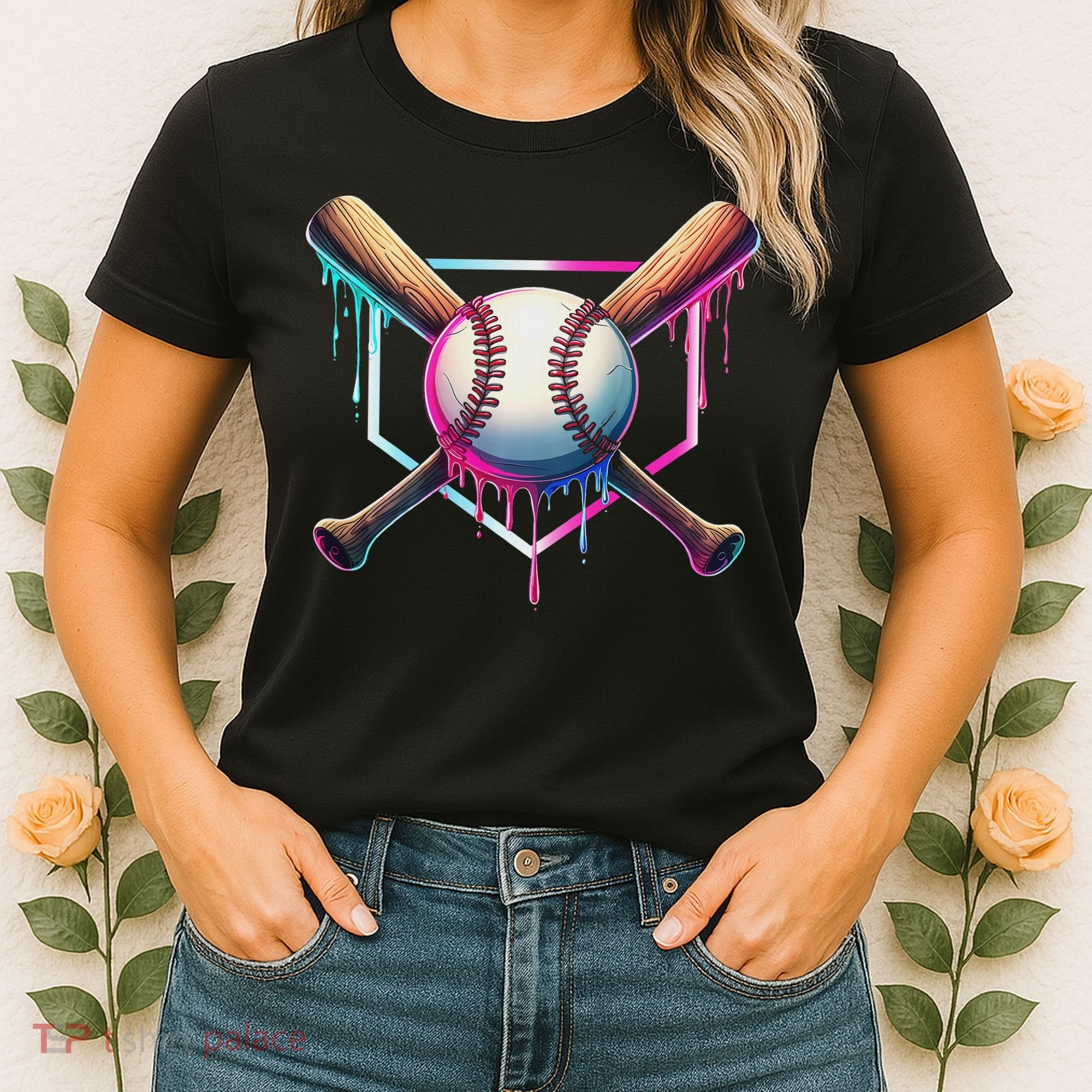 Baseball Drip For Ice Cream Respect The Drip Women's T-Shirt