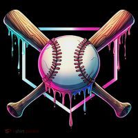 Baseball Drip For Ice Cream Respect The Drip Kids T-Shirt thumb 4