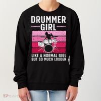 Best Drums For Drummer Music Band Women's Sweatshirt thumb 0