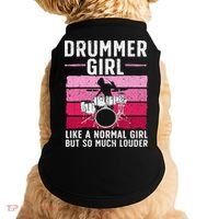 Best Drums For Drummer Music Band Doggie Tank thumb 0
