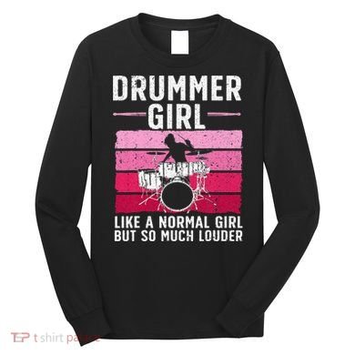 Best Drums For Drummer Music Band Long Sleeve Shirt