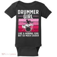 Best Drums For Drummer Music Band Baby Bodysuit thumb 0