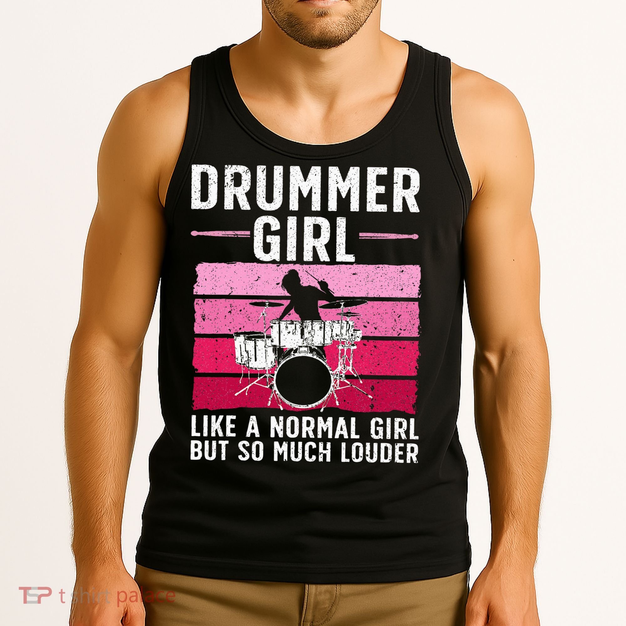 Best Drums For Drummer Music Band Tank Top