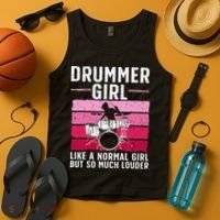 Best Drums For Drummer Music Band Tank Top thumb 4