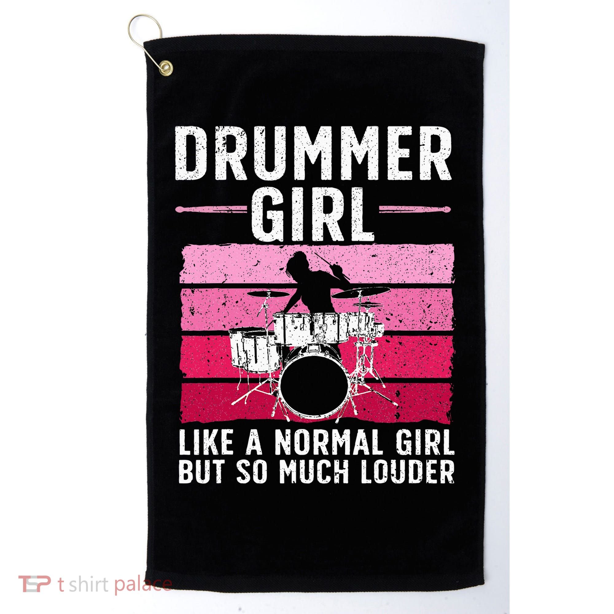 Best Drums For Drummer Music Band Golf Towel