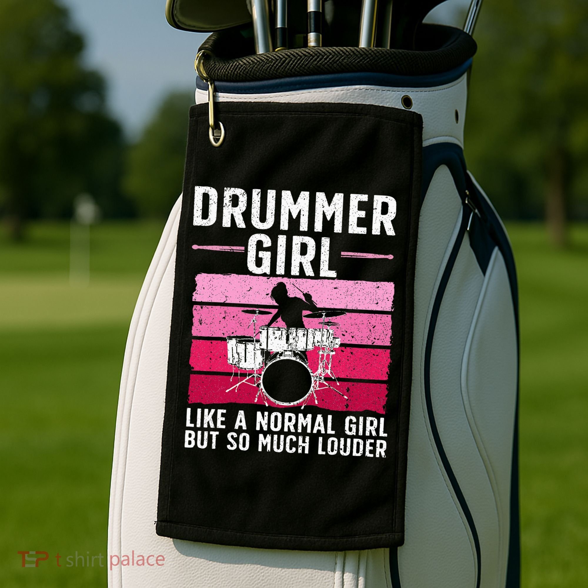 Best Drums For Drummer Music Band Golf Towel