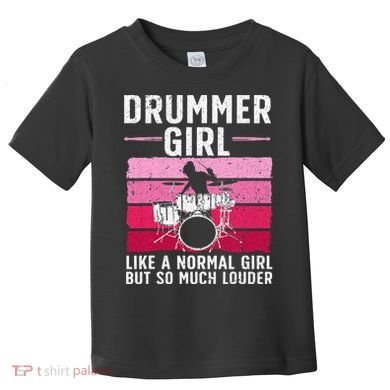 Best Drums For Drummer Music Band Toddler T-Shirt