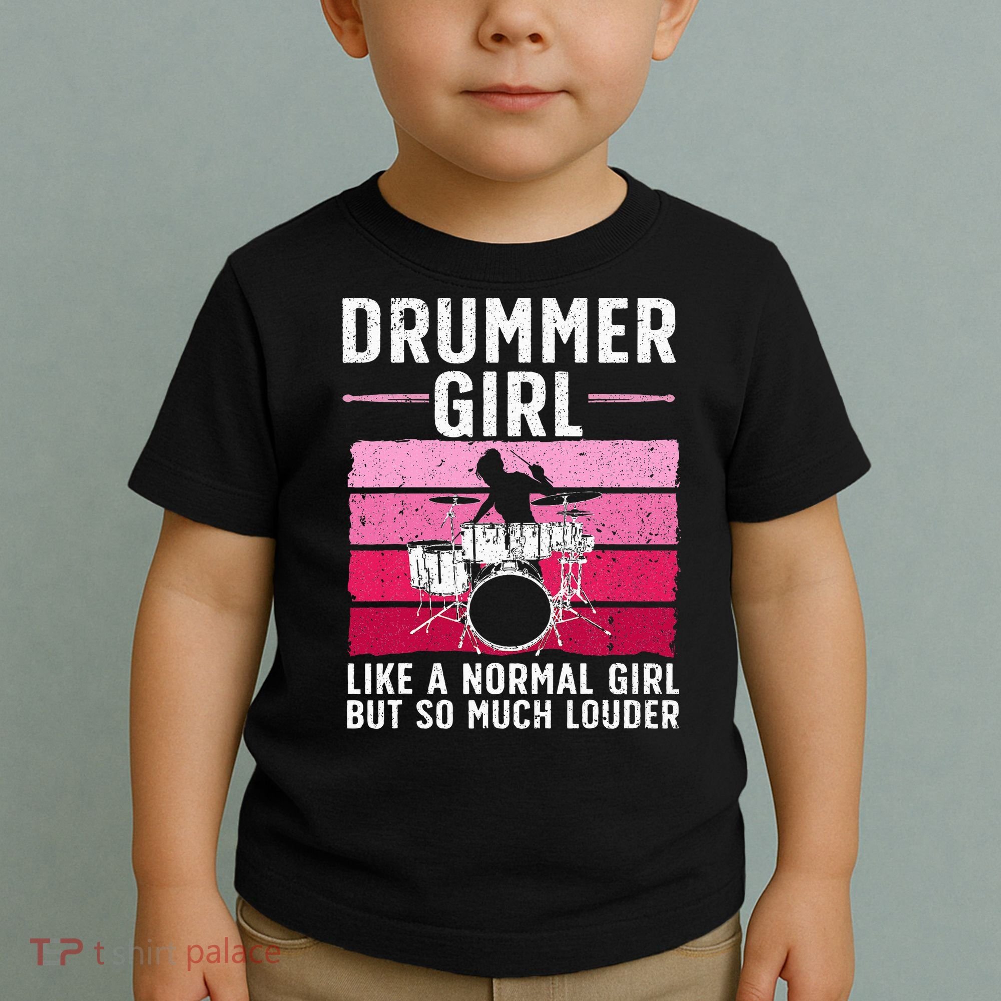 Best Drums For Drummer Music Band Toddler T-Shirt