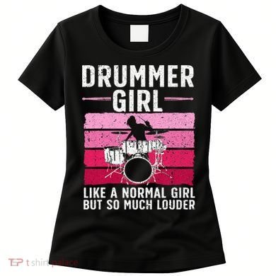 Best Drums For Drummer Music Band Women's T-Shirt