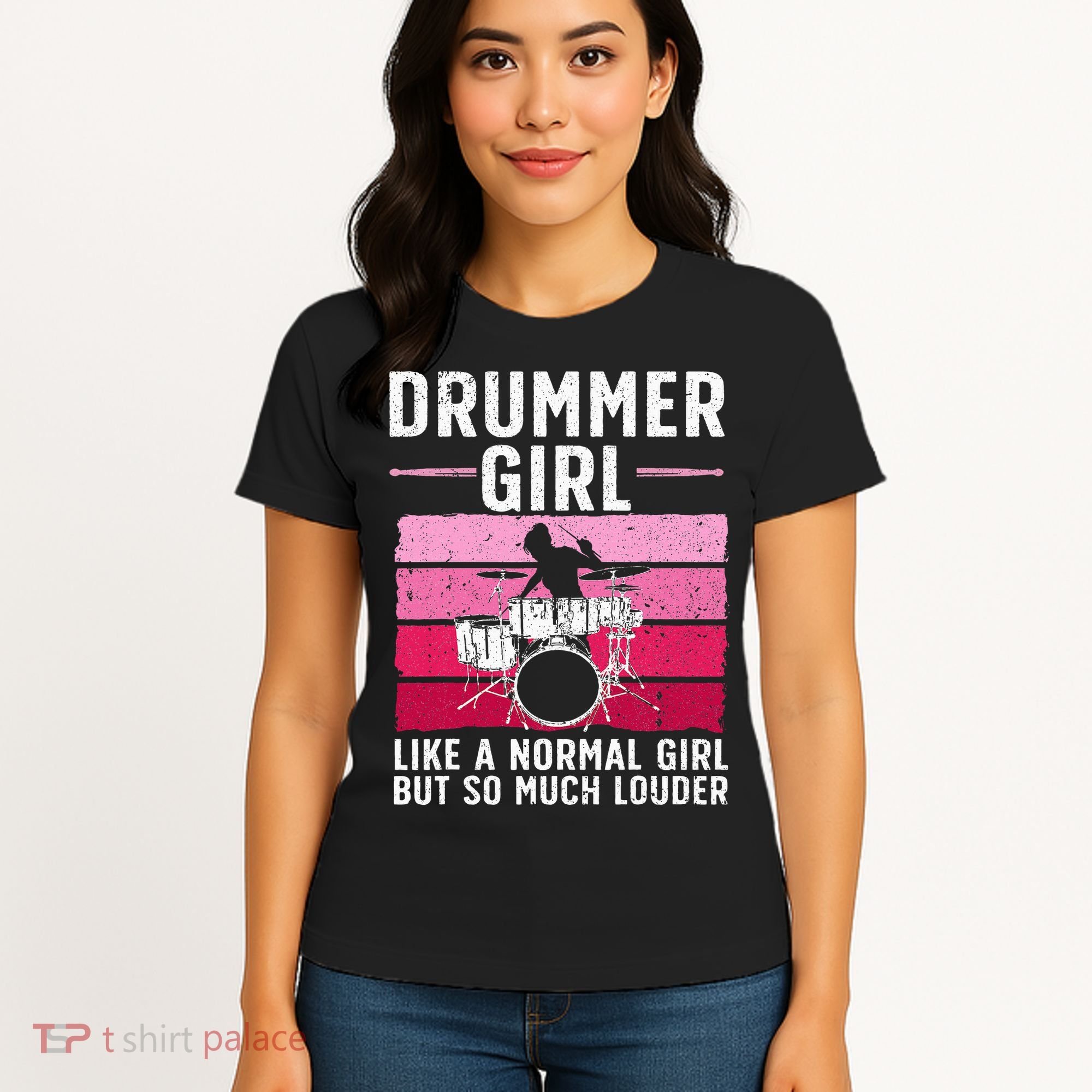 Best Drums For Drummer Music Band Women's T-Shirt