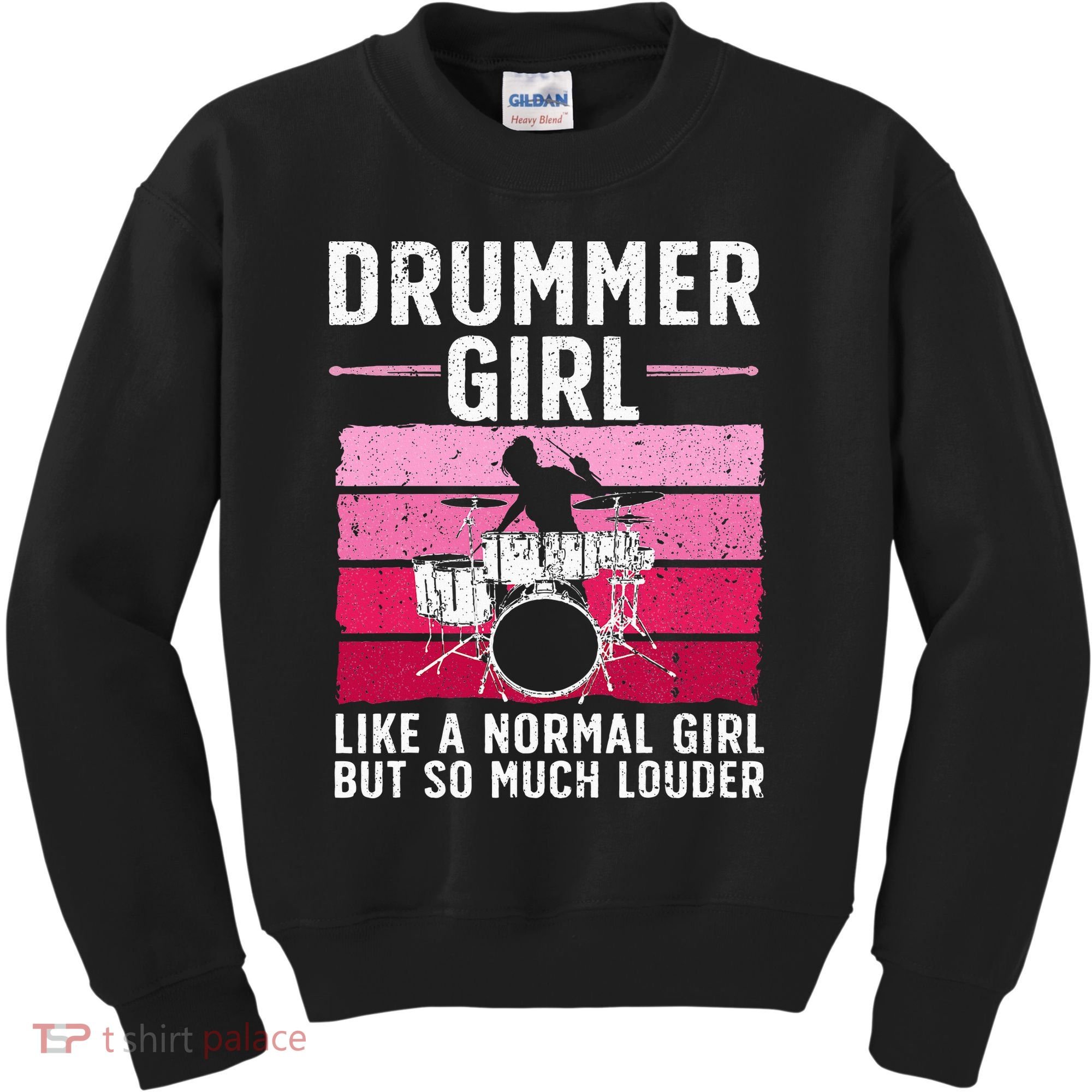 Best Drums For Drummer Music Band Kids Sweatshirt