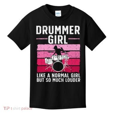 Best Drums For Drummer Music Band Kids T-Shirt