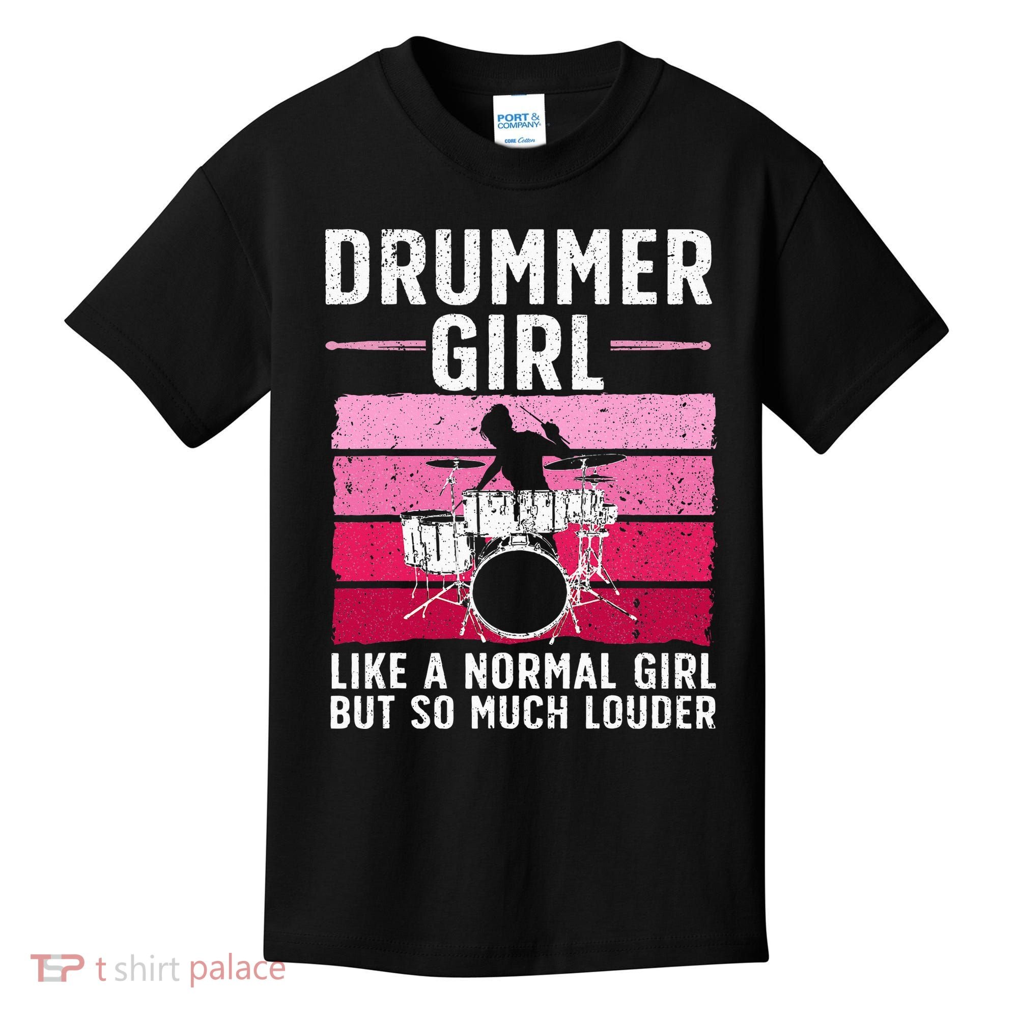 Best Drums For Drummer Music Band Kids T-Shirt