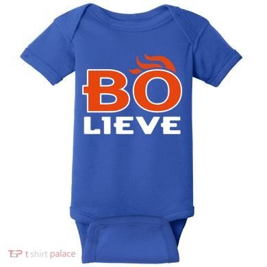 BO-lieve Denver Football  Baby Bodysuit