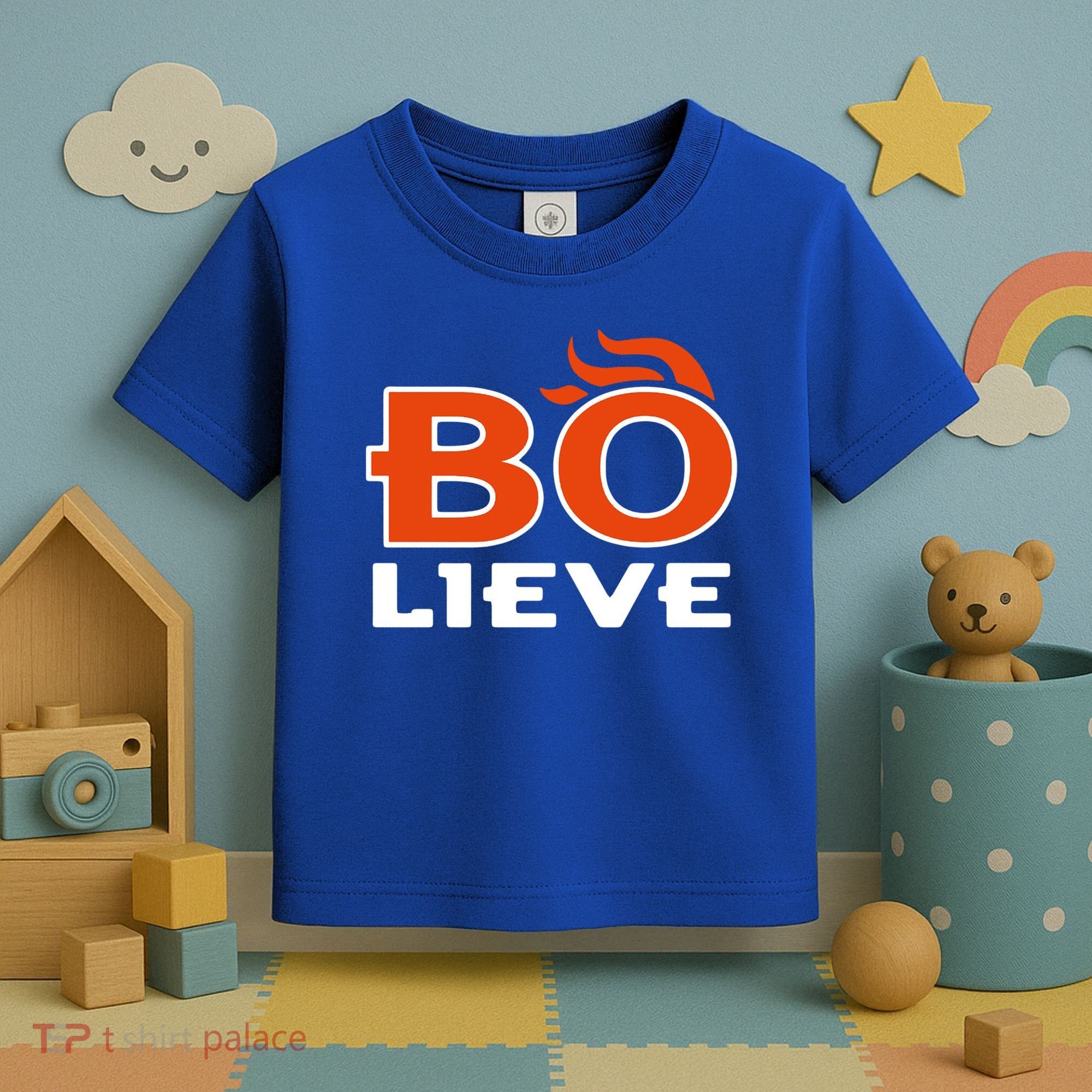 BO-lieve Denver Football  Toddler T-Shirt
