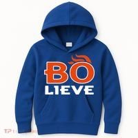 BO-lieve Denver Football  Kids Hoodie thumb 0