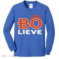 BO-lieve Denver Football  Kids Long Sleeve Shirt thumb 0
