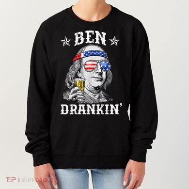 Ben Drankin Funny 4th Of July Women's Sweatshirt