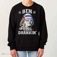 Ben Drankin Funny 4th Of July Women's Sweatshirt thumb 0