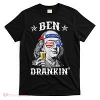 Ben Drankin Funny 4th Of July T-Shirt thumb 0