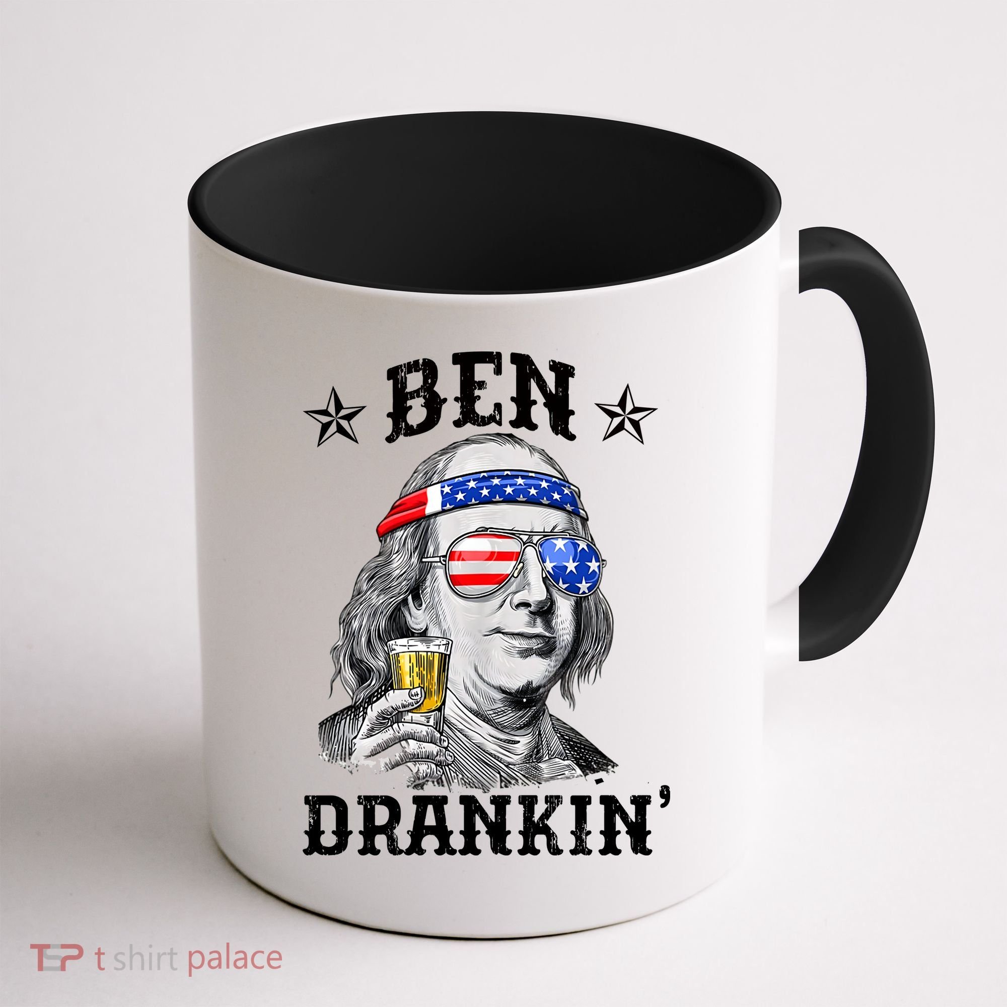 Ben Drankin Funny 4th Of July Coffee Mug