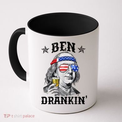 Ben Drankin Funny 4th Of July Coffee Mug