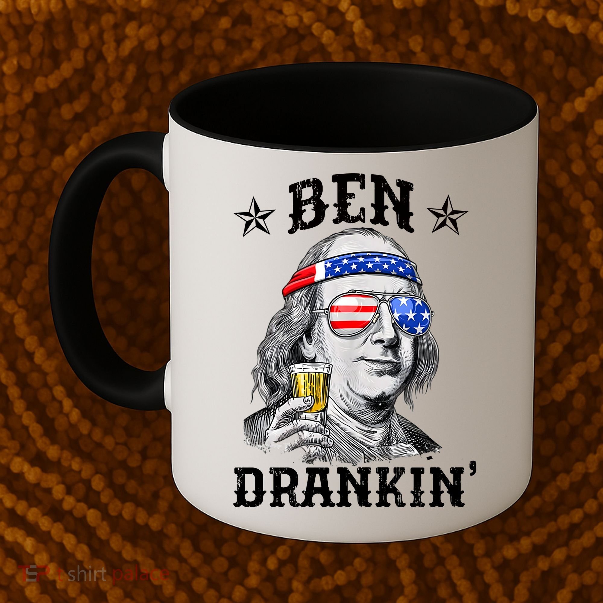 Ben Drankin Funny 4th Of July Coffee Mug