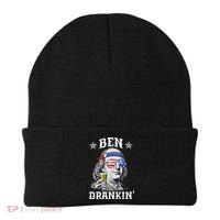 Ben Drankin Funny 4th Of July Beanie thumb 0