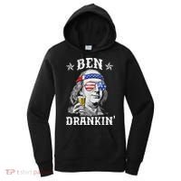 Ben Drankin Funny 4th Of July Women's Hoodie thumb 0
