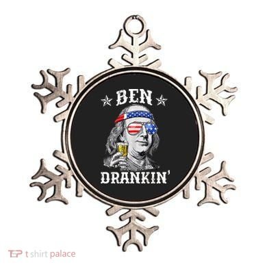 Ben Drankin Funny 4th Of July Ornament