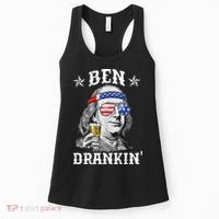 Ben Drankin Funny 4th Of July Women's Tank Top thumb 0