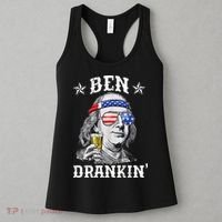 Ben Drankin Funny 4th Of July Women's Tank Top thumb 3