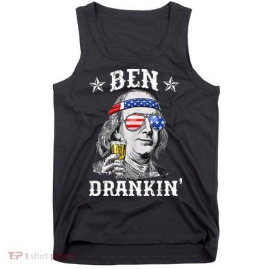 Ben Drankin Funny 4th Of July Tank Top