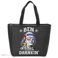 Ben Drankin Funny 4th Of July Tote Bag thumb 0