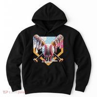 Baseball Drip For Ice Cream Drip For Boy Baseball Hoodie thumb 0
