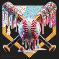 Baseball Drip For Ice Cream Drip For Boy Baseball Tumbler thumb 3