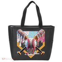 Baseball Drip For Ice Cream Drip For Boy Baseball Tote Bag thumb 0