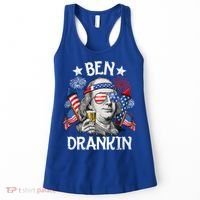 Ben Drankin Funny 4th Of July Shirts Fireworks Patriotic Women's Tank Top thumb 0