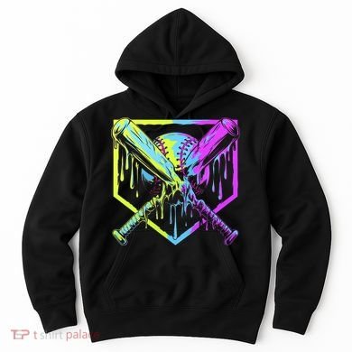 Baseball Drip For Bo.y.s Ice Cream Drip Yout.h Boy.s Baseball Hoodie